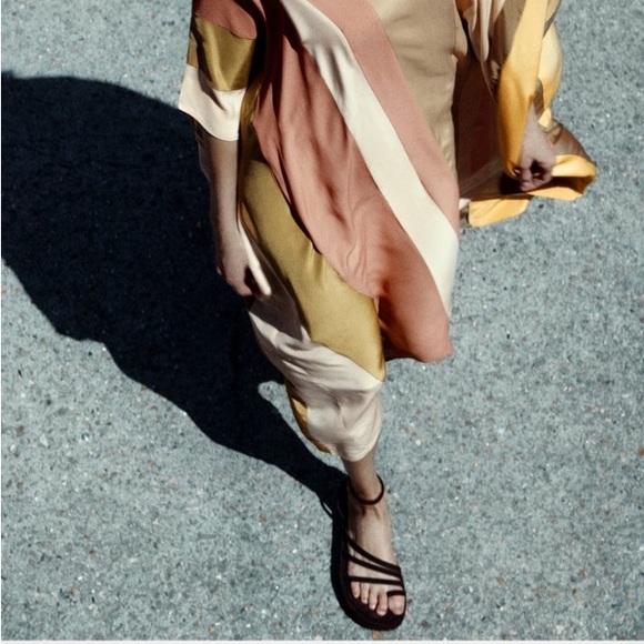 Zara Flat Suede Sandals - Picture 5 of 6